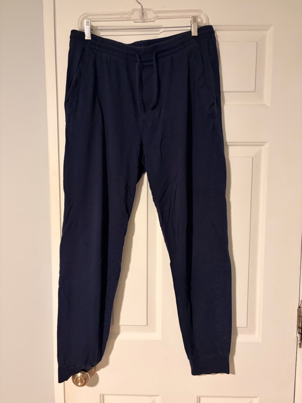 Men’s J. Crew Navy Drawstring Jogger Pants
